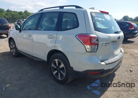 2017 Subaru Forester 2.5I из США, поврежденный, VIN JF2SJABC3HH507041